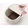 Richell Foot Bath Bucket, Pink, 1.3 x 15.2 x 8.3