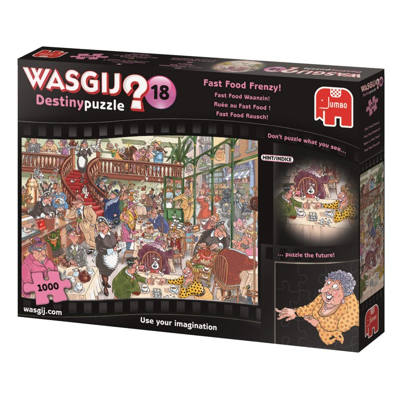 Wasgij JUM19157 19157 Puzzle, Mehrfarbig
