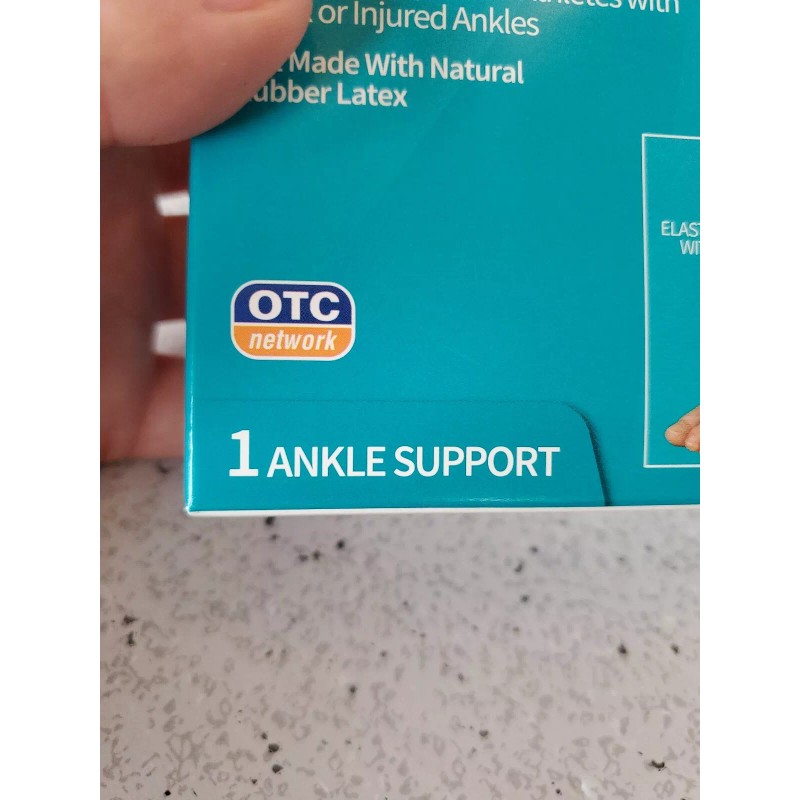 Family Wellness Ankle Support not made with natural rubber latex