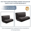MAXYOYO Bean Bag Bed Folding Sofa Bed Floor Mattress for
