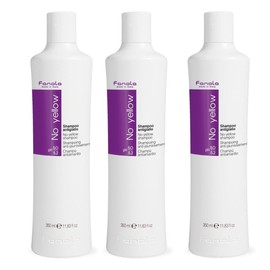 Fanola No Yellow Shampoo, 350 ml, 3 pack with