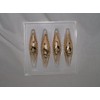 Jingle Bells Lauscha Christmas Tree Bauble Olive Champagne/Gold Winter Landscape