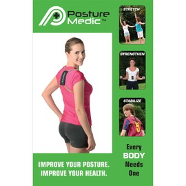 Posture Medic Posture Corrector (Unisex), Extra Small - Light Blue X-Small