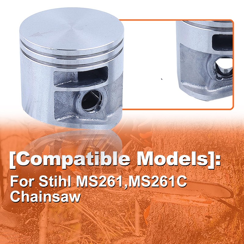 Mtanlo 44.7mm Piston Ring Kit for Stihl MS271 MS271C MS