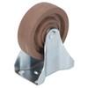 Nylon Caster 4in Fixed Plate Caster Wheel Heat Resistant for