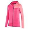 Black Crevice Women's Second Layer with Hood, Lightweight Waffle Jacket