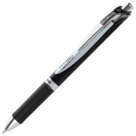Pentel EnerGel RTX Gel Pen and EnerGize Mechanical Pencil Set, (0.7mm), Black Barrel, Black Ink, HB Lead (BLPL77XBP2A)