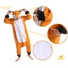dressfan Animal Fox Onesie Fox Costume Cosplay Costume Fox Pajamas