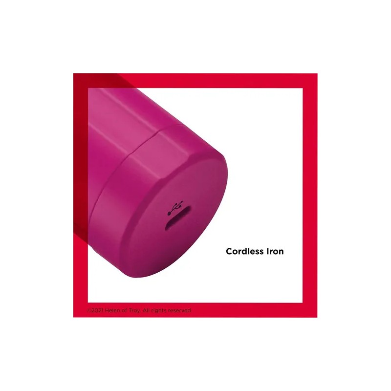 Alaciadora De Cerámica Inalámbrica Usb Revlon