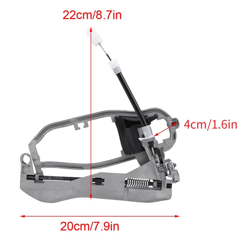 Reminnbor Front Left Door Handle | Car Door Handle Carrier