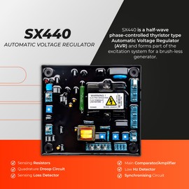 AVR SX440 Automatic Voltage Regulator for a brushless Generator | Ship from US