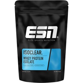 ESN ISOCLEAR Whey Isolate Protein Powder, 1000 g, Fresh Cherry, Protein Lemon with Fruity Delicious Taste, Clear Whey - Made in Germany