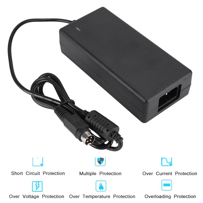 12V 5A Power Supply Adapter, 60W 4 Pin Laptop/Notebook Charging