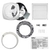 BV Ventilation Exhaust Fan for Home, Through-The-Wall Utility Fan, 70