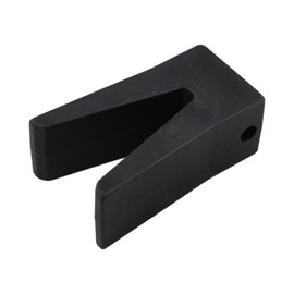 Texxparts Transom Saver 181440 Rubber V-Block W/Hole Compatible with Tracker Marine Y-Frame, Boat Motor Transom Support Trailer Parts