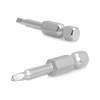 HaoTrade 5Pcs Triangle Drill Bit, Triangle Screwdriver Bit Set, 1/4"