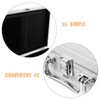 minkissy Aluminum Briefcase Tool Storage Box Lightweight Portable Multi-functional Aluminum