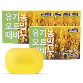 Cellgreen Organic Oatmeal Soap 100g x 5 2ea