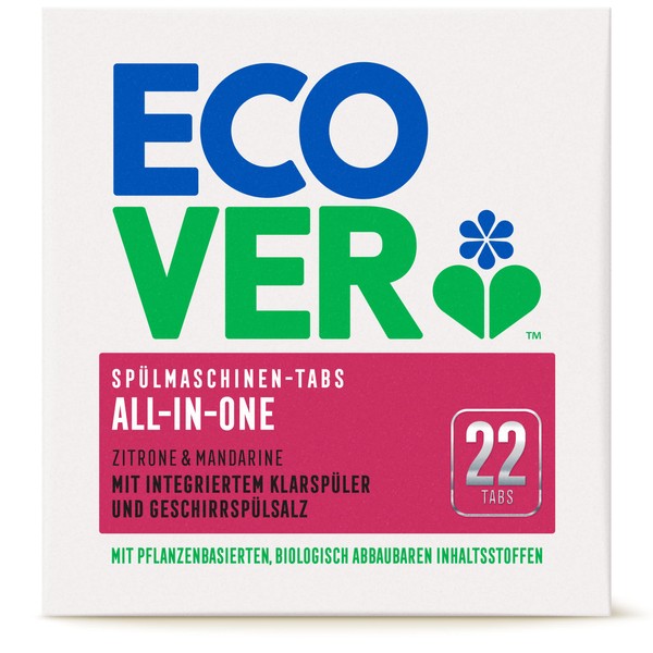 Ecover Ecological Dishwasher Tablets 5412533413717 22