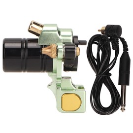 RCA Rotary Tattoo Machine Rotary Tattoo Machine Liner Shader Coreless Motor Tattoo Machine with Clip Cord Green