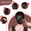 Moldeador de moños herramienta para moños franceses con flores y
