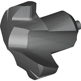 WIDIA TDM0810UPM TOP Drill M1 Modular Drill Insert, 0.3594"/9.13mm, 140 deg, UP Geometry, Right Hand Cut, Carbide, TiAlN Coating, W12 Seat Size