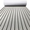 KXKZREN Boat Flooring EVA Foam Decking Sheet Faux Teak Marine Mat Marine Carpet Cooler Tops Non-Slip Self-Adhesive Flooring for Motorboat RV Yacht Kayak Swim Platform 94" x 47"/44"/35"/23"/16"