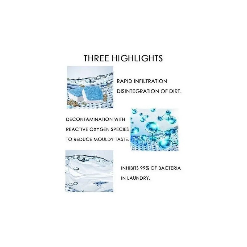 Tabletas Efervescentes 31 Limpieza De Tanques De Agua