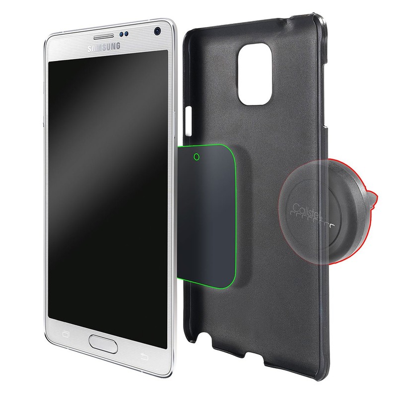 Callstel Handyhalterung Magnet: Mini-Kfz-Smartphone-Halterung für Lüftungsgitter, Halte-Magnet (Handyhalterung Auto Magnet,