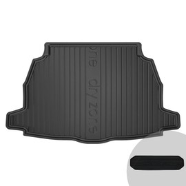FROGUM DryZone Rubber Mat, All-Year Practical Car Boot Mat, Boot Liner, Suitable for Toyota C-HR 2016-2019, High Edge, Robust and Durable