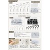 fogman Coated Screw Eye Hooks with Case, 6 Sizes, Set