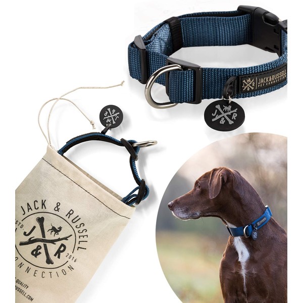 Jack & Russell Balu Neoprene Padded Dog Collar Various Sizes