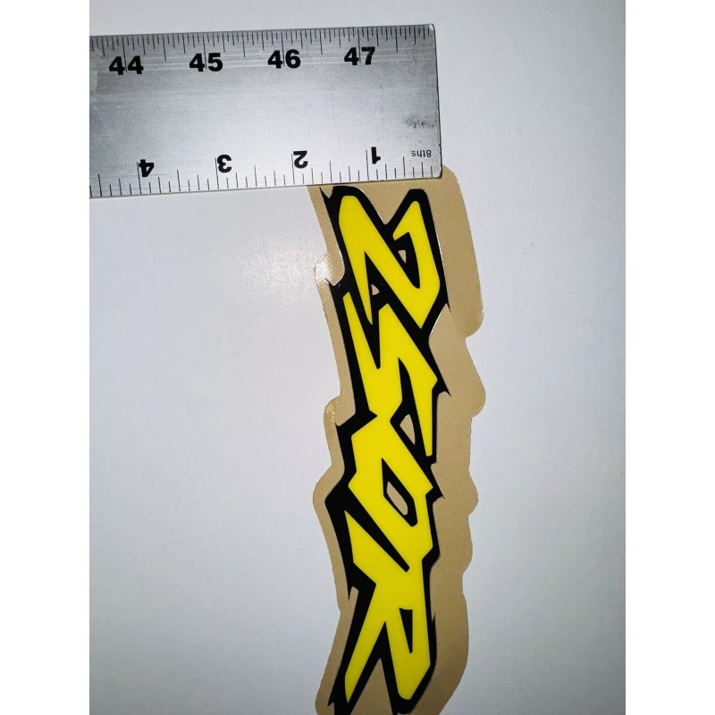 HONDA CR250 SWINGARM THICK 21 mil GLOSS DECALS GRAPHICS VINTAGE