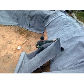 20 m² Pond Fleece 500 g/m² Roll 2 x 10 m Protective Fleece Film Protection for Pond Liner Fleece