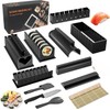 THP DEALS Sushi Making Kit Sushi Maker 12 Pcs Plastic
