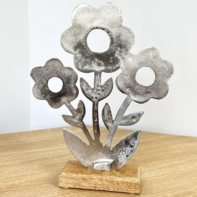 Alfie Francis 26.5cm Tall Flower Ornament for the Living Room