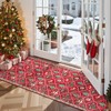 Lahome Christmas Kitchen Runner, 2x6 Hallway Runner Rug Christmas Washable