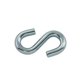 TC S Hook, 316 Stainless S- Hook, Chain Carabiners, Hook Links, Clips Connectors S-Shape 1.5" (1.5x0.120) 6 Pack by Angelika & Sun