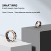 Smart Ring Health Tracker, Bluetooth Fitness Monitor Sleep Tracker Magnetic