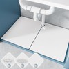 VERIFOST Under Sink Mat for Kitchen, 2 Piece Super Absorbent