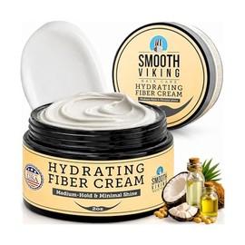 Fibra para el Peinado del Cabello para Hombres - El Mejor Producto Moldeable con Fijación Media y Brillo Mínimo - Para Peinados Modernos - Espesa, Texturiza y Aumenta el Volumen en el Cabello Debilitado - 2 OZ - de Smooth Viking por Smooth Viking.