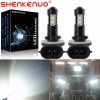 SHENKENUO 2x 150W 6000K LED Headlight Bulbs For Polaris Ranger