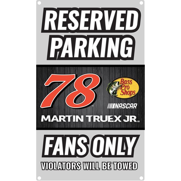R and R Imports Martin Truex Jr. #78 NASCAR Metal Sign