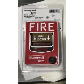 Gamewell-FCI Honeywell FCI MS7-ASF Manual Pull Station Red (Brand New) Key Reset