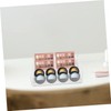VICASKY Transparent Eyeshadow Holder Multi Compartment Makeup Storage Box for