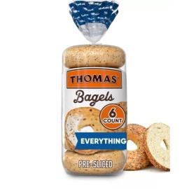 Thomas' Everything Bagels, 6 Count, 20 oz Bag