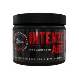 Crema Térmica Reafirmante para Abdomen Intenze ABS Zlimer, Piernas y Brazos, Tratamiento Corporal Reductor de Grasa Localizada, 400g