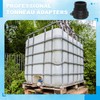 PATIKIL 275-330 IBC Tote Hose Adapter, 1 Pcs 2-3/8" Thread