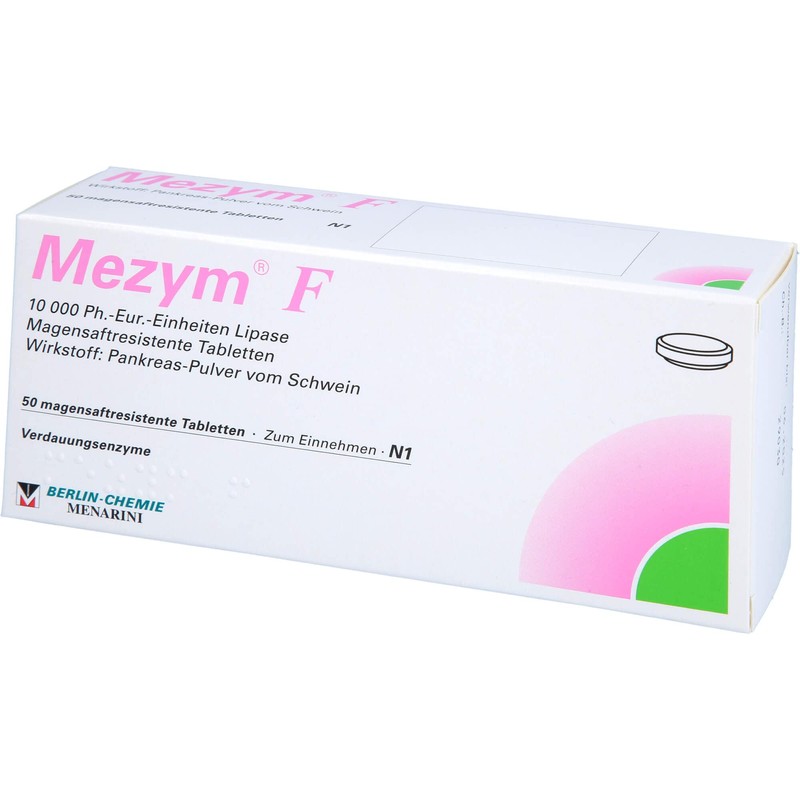 MEZYM F Enteric Tablets Pack of 50