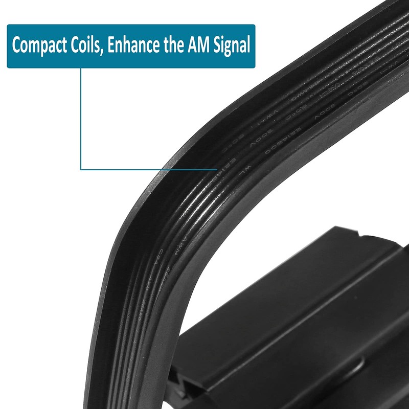 AEDIKO AM Loop Antenna 2 Pin Bare Wire Antenna for